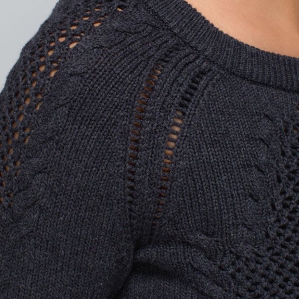 Lululemon “Be Present” Pullover Cropped Sweater 8 - Picture 3 of 7